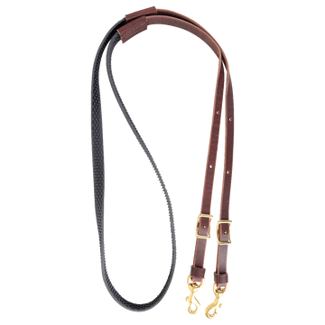 Martin Saddlery BioThane Barrel Rein 3/4-inch Thick Buckle Snap Ends